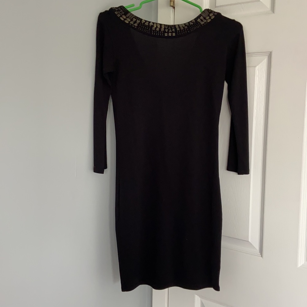 Armani exchange black dress